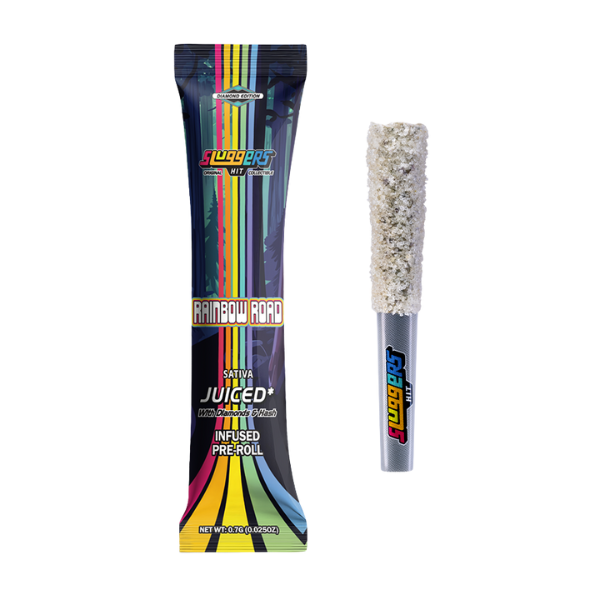 Sluggers Rainbow road infused pre roll