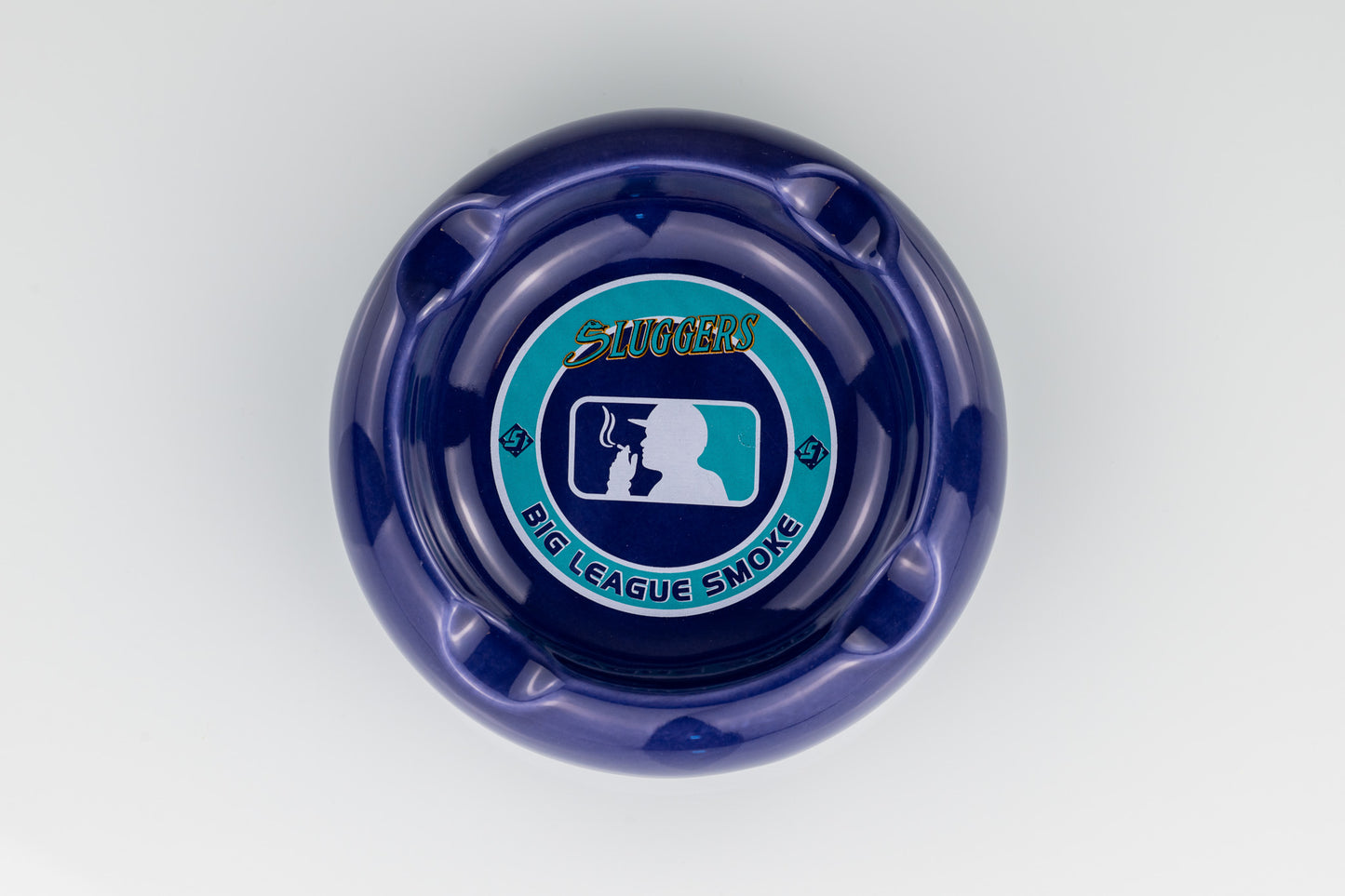 Purple Serpent Ceramic Ash Tray