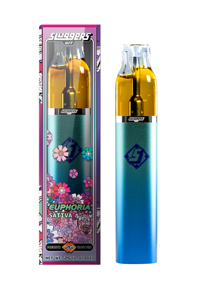 euphoria 2 tobacco & vape Sluggers - - 1.2g All in One Euphoria HHCPO Disposable Vape Pen