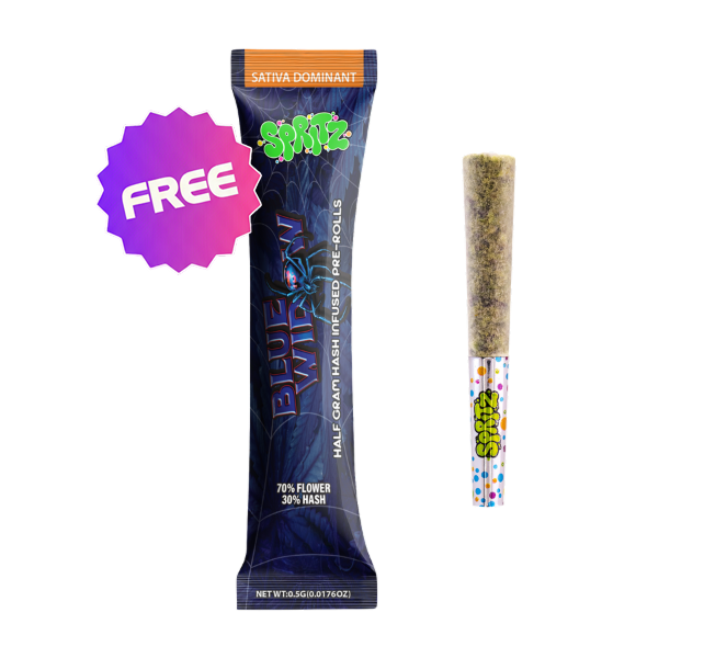 Spritz Blue Widow Sativa Infused 1-Pack