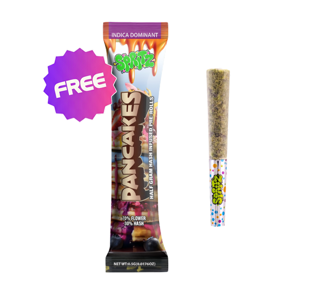 Spritz Pancakes Indica Infused 1-Pack