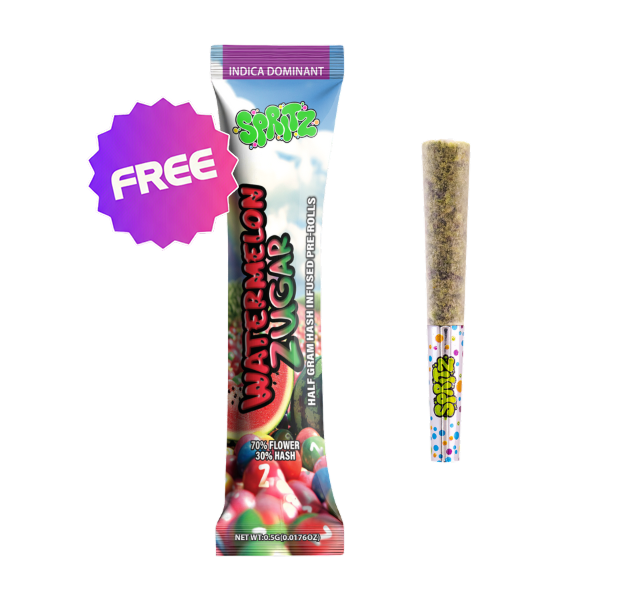 Spritz Watermelon Zugar Indica Infused 1-Pack