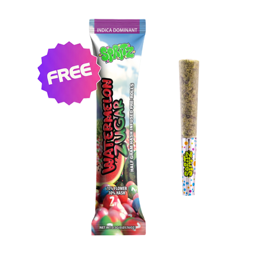 Infused 1pk Watermelon Zugar Indica