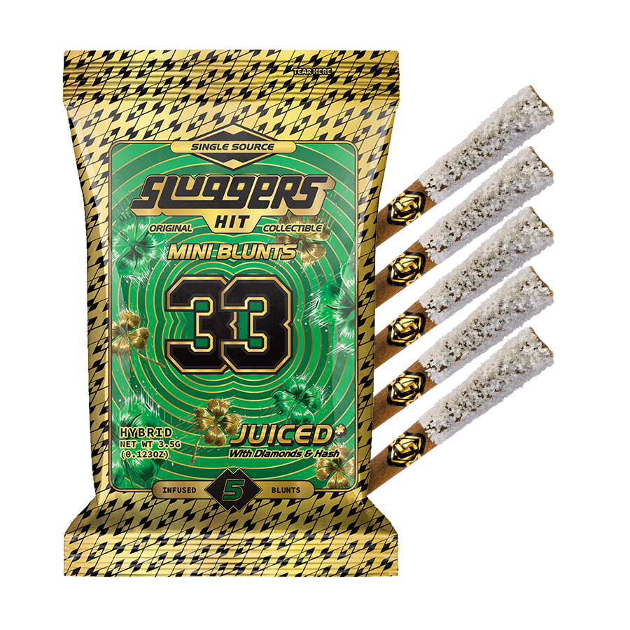 Sluggers 33 mini blunts, infused blunts