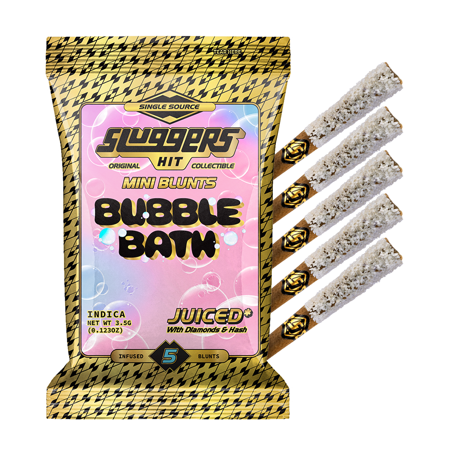 Sluggers bubble bath mini blunts