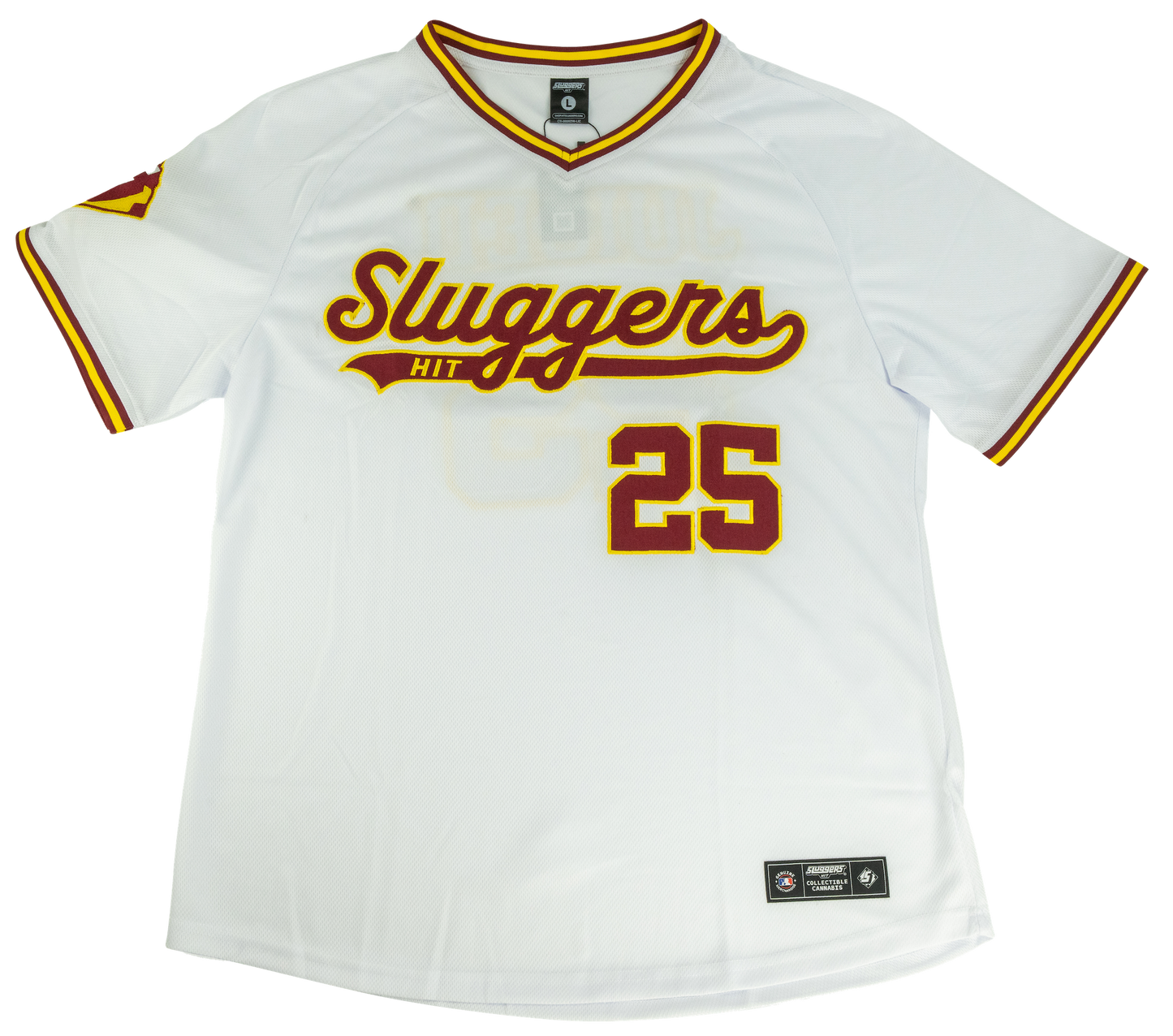 White Gold Baseball Jersey