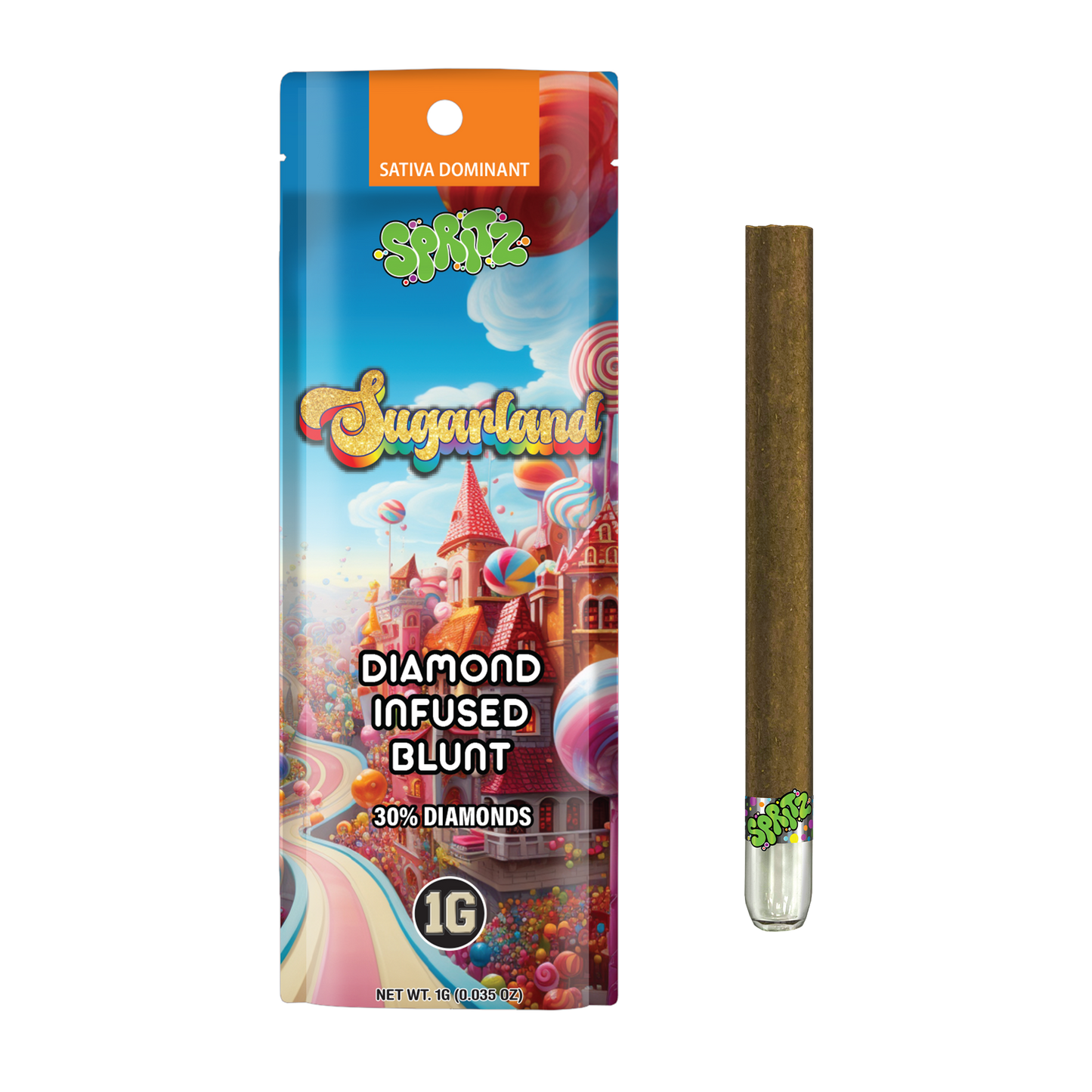 Spritz 1g Infused Blunt Sugarland Hybrid