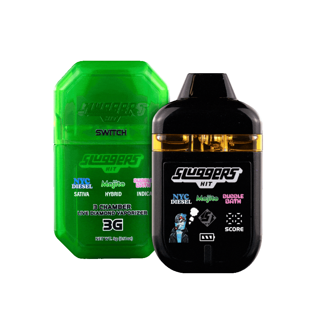 NYC Diesel x Mojito x Bubble Bath Vape Super Switch Sluggers NYC Diesel x Mojito x Bubble Bath Vape Super Switch Sluggers