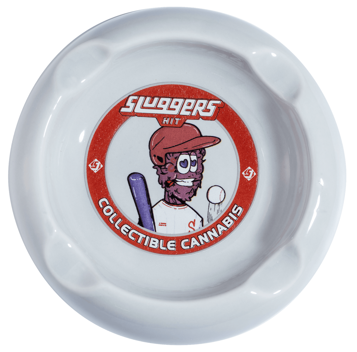 Rose Ceramic Ash Tray - Sluggers