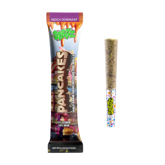 Spritz 1pk Infused Preroll Pancakes Indica