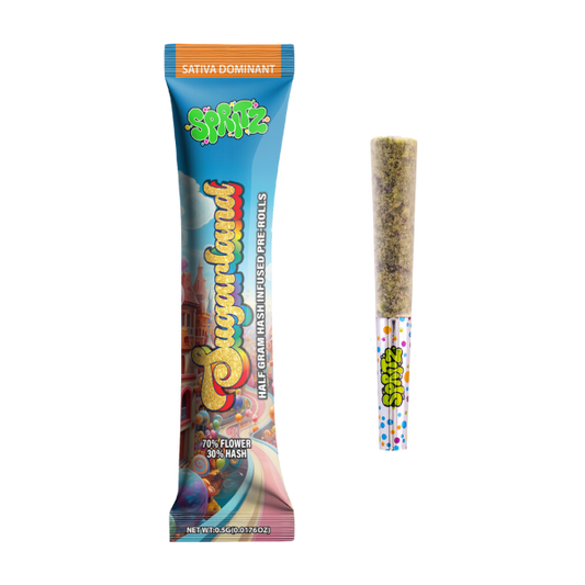 Spritz 1pk Infused Preroll Sugarland Hybrid