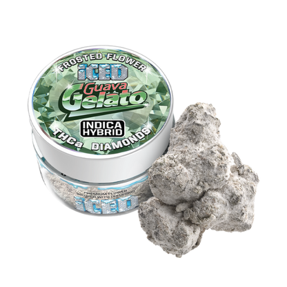 Iced Guava gelato thca diamonds