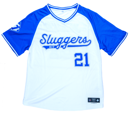 LA Sluggers Blue Baseball Jersey