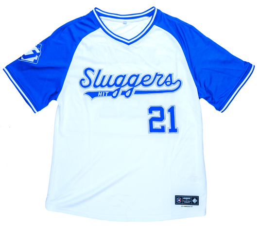 LA Sluggers Blue Baseball Jersey