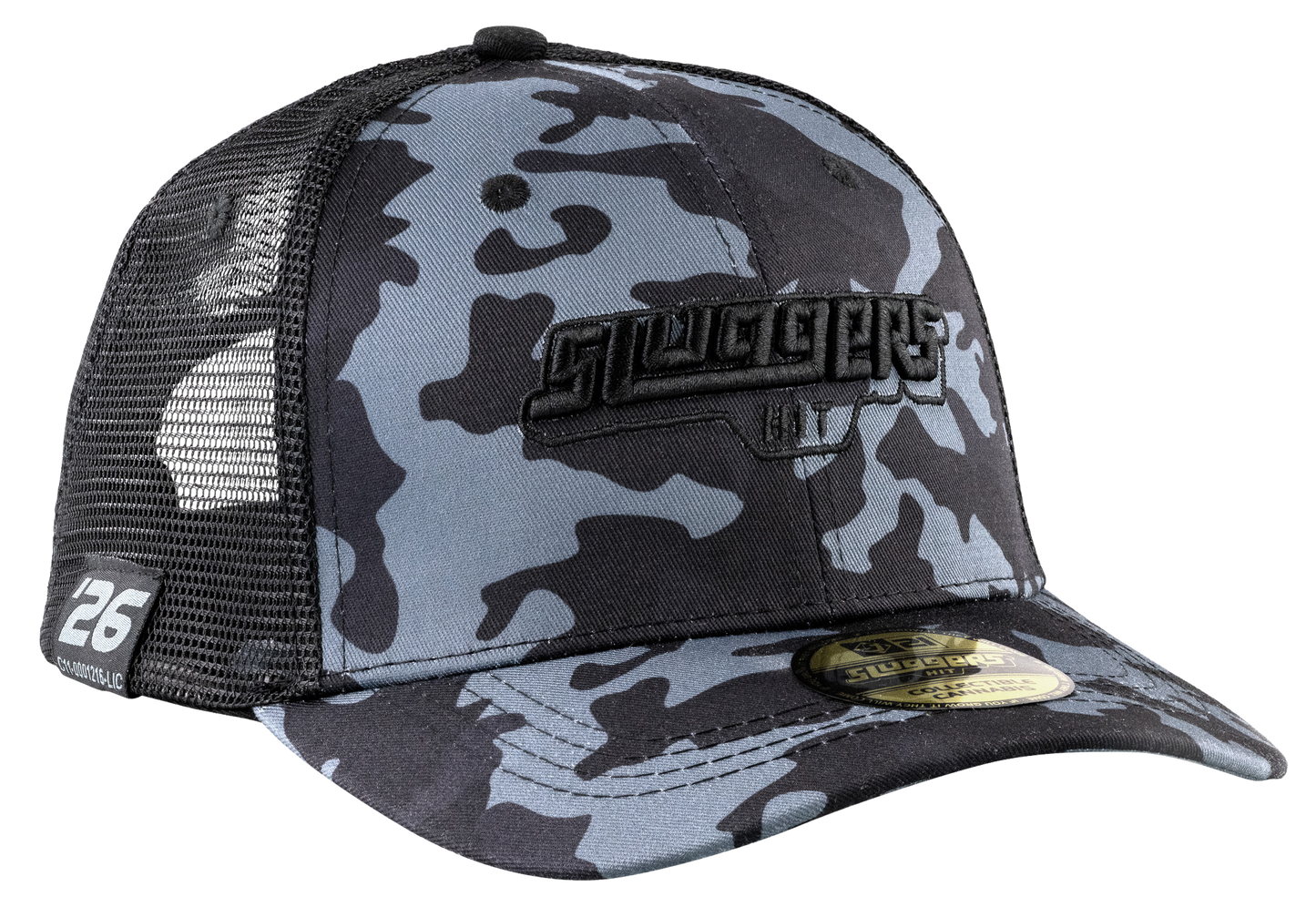 Cool Grey Camo Trucker Hat