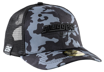 Cool Grey Camo Trucker Hat