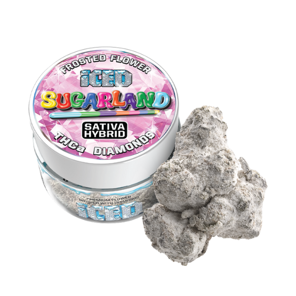 frosted flower iced sugarland thca diamonds