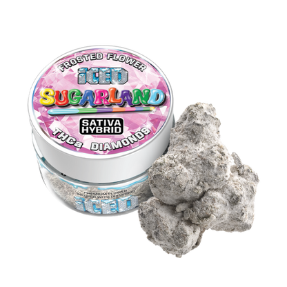 frosted flower iced sugarland thca diamonds