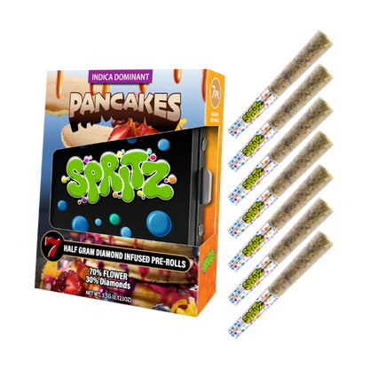 7pc infused prerolls pancakes