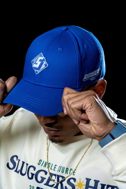 Blue "S" Diamond Baseball Snapback