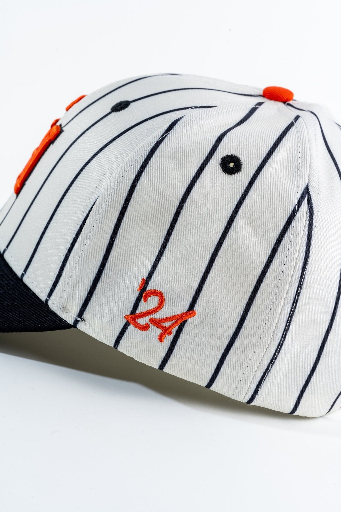 Sluggers - Hat - Orange Pinstripe