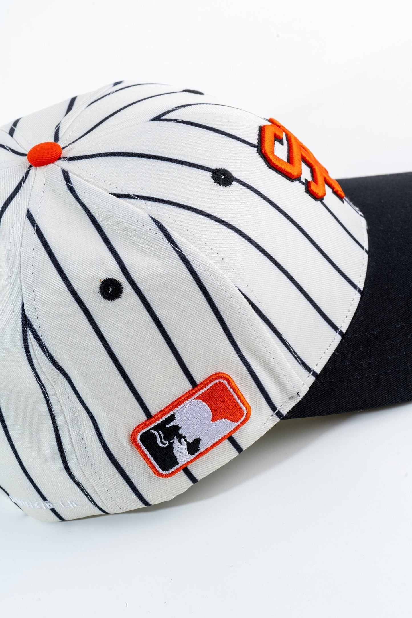 Sluggers - Hat - Orange Pinstripe