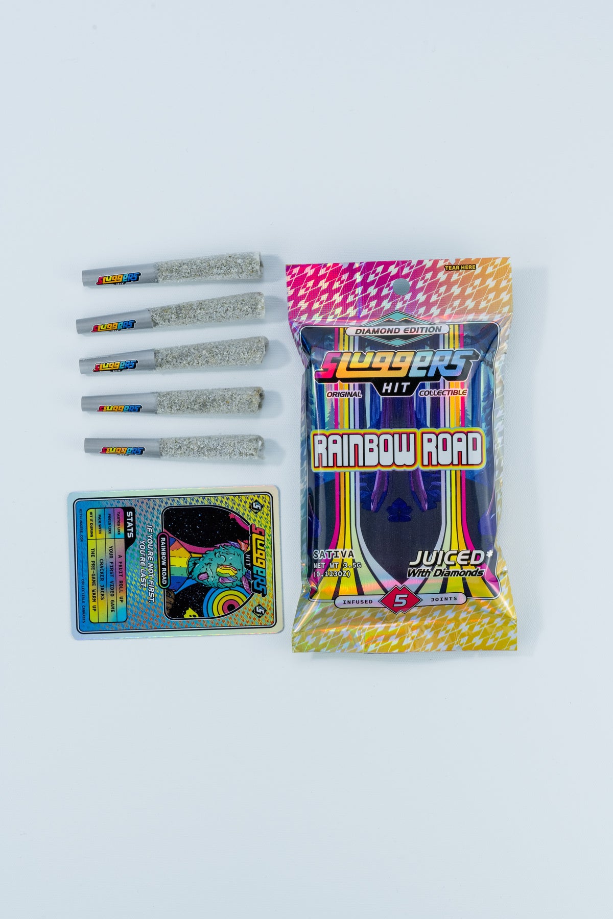 sluggers rainbow road juiced pack
