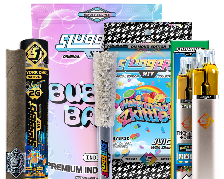 Legal THC Premium, Smooth & Balanced for Any Occasion Sluggers Legal THC Premium, Smooth & Balanced for Any Occasion Sluggers
