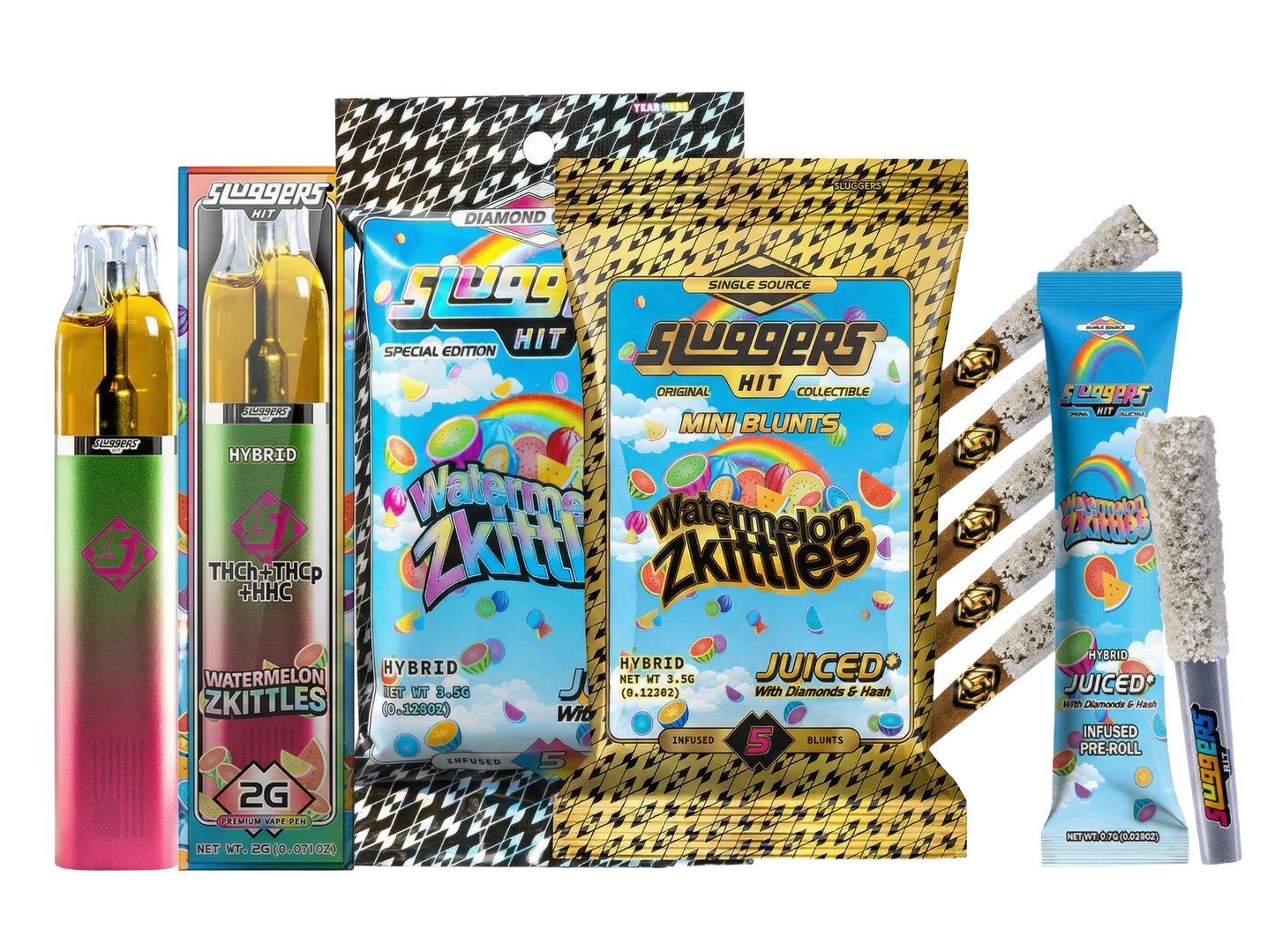 Smily Slayers ナヲトスズキ ガバ セット Watermelon Zkittles Bundle – Sluggers