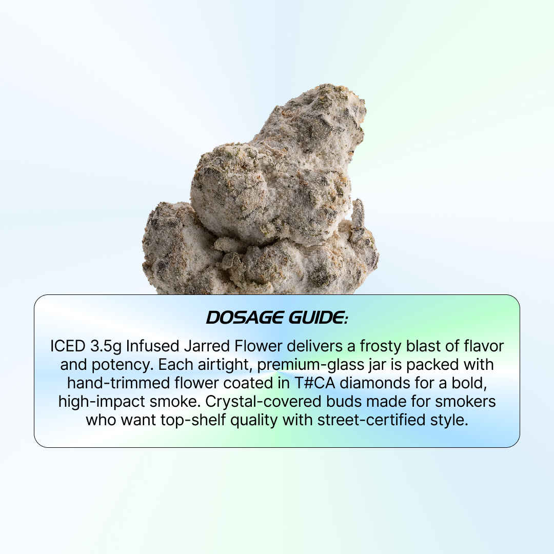 ICED Sugarland Sativa Jarred Infused Flower 3.5g