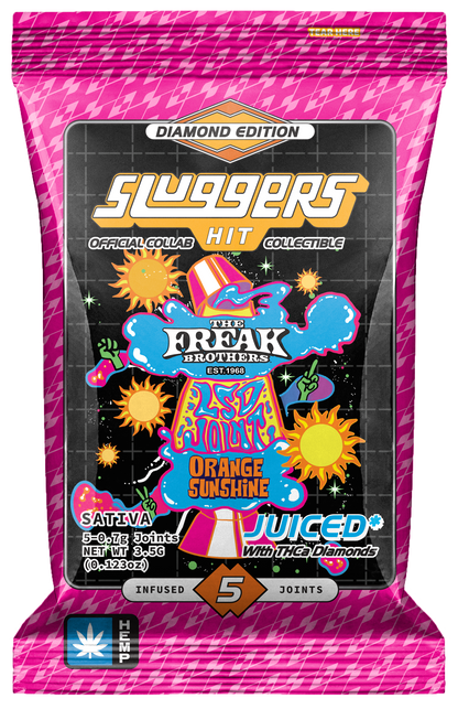 LIMITED EDITION Orange Sunshine Sativa Juiced* 5-Pack