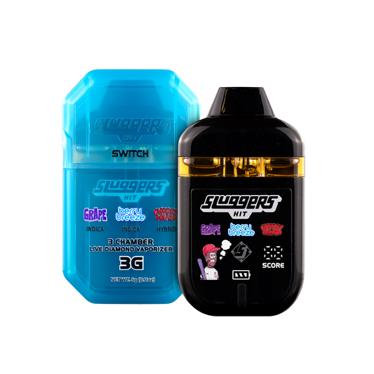 Grape x Berry Breeze x Cherry Gelato Vape Super Switch