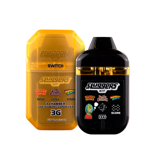 Mango Sherb x Peach Dreamz x Rainbow Runtz Vape Super Switch