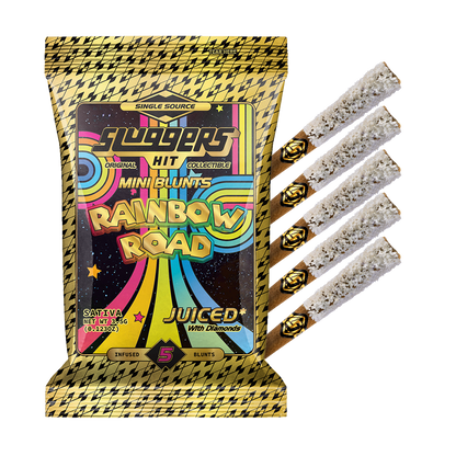 Mini Blunt 0.7g 5 pack Rainbow Road Sativa