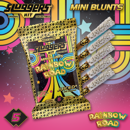 Mini Blunt 0.7g 5 pack Rainbow Road Sativa