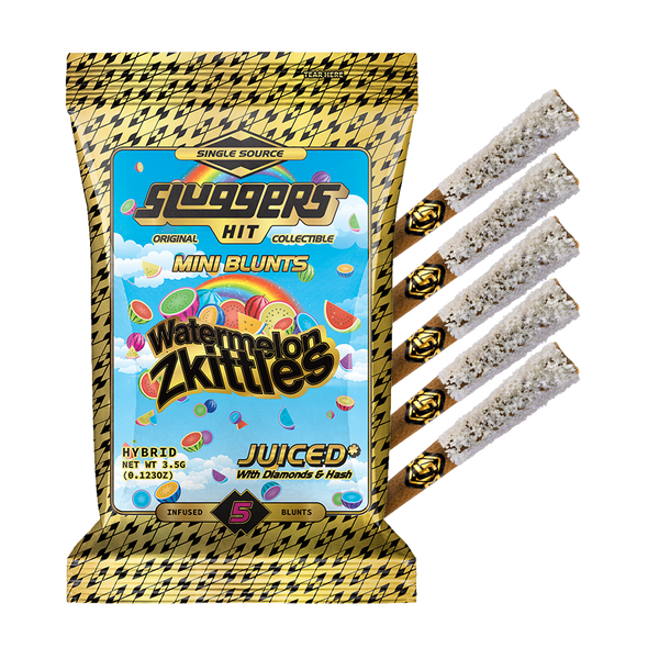 Watermelon Zkittles Hybrid Mini Blunt 5-Pack – Sluggers