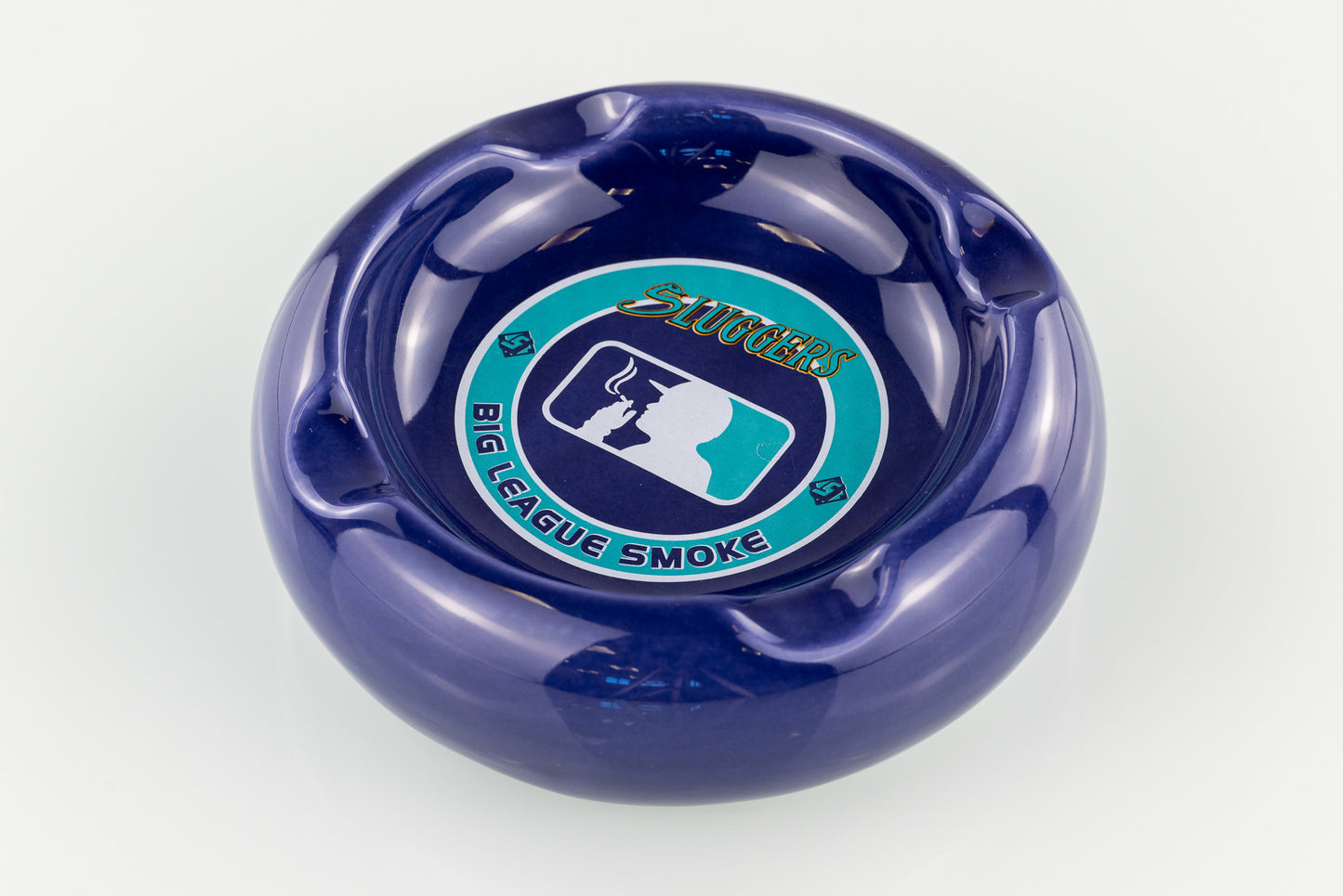 Purple Serpent Ceramic Ash Tray