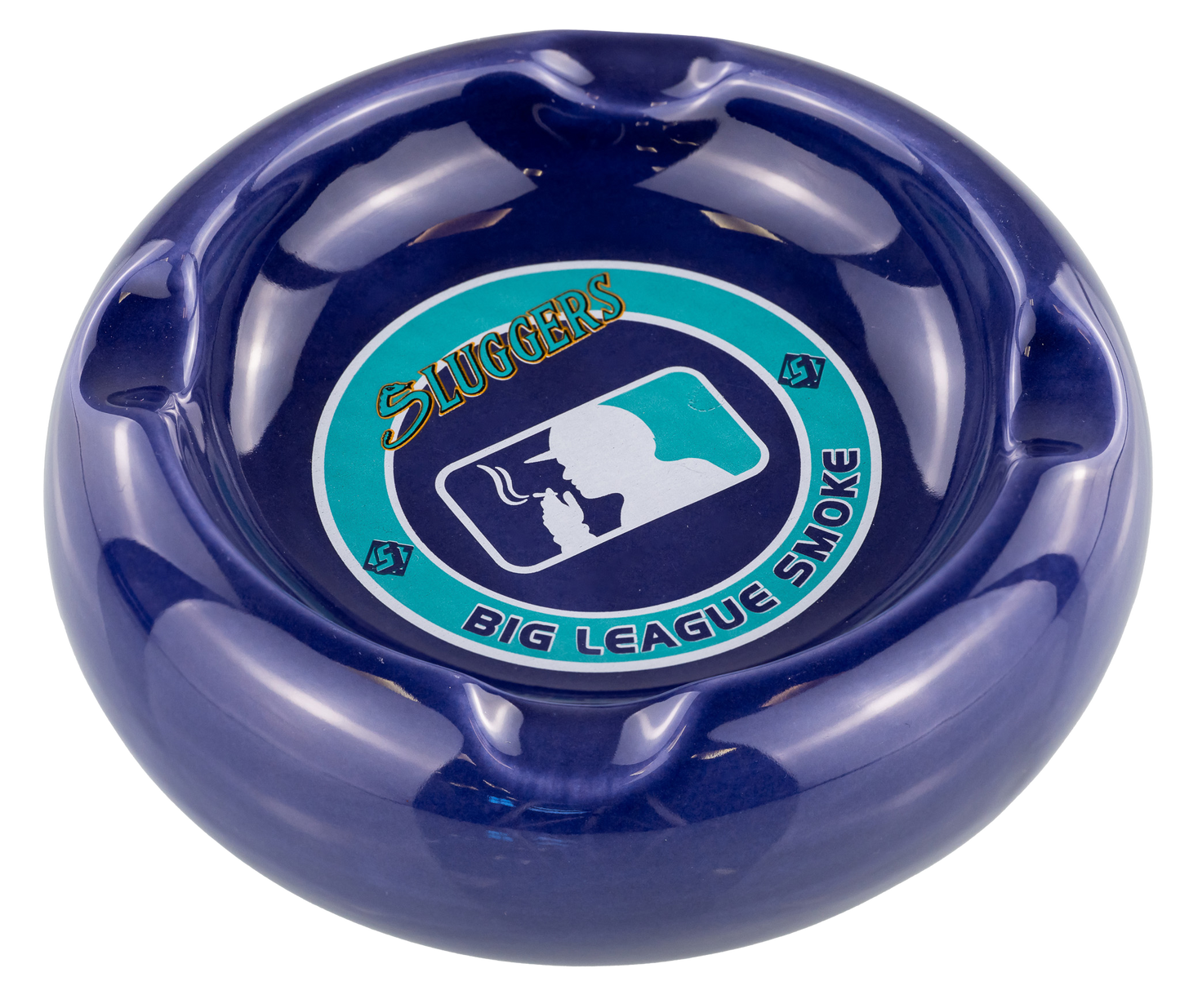 Purple Serpent Ceramic Ash Tray