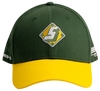 Green/Yellow "S" Diamond Baseball Snapback