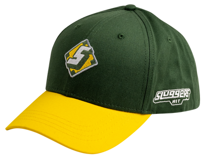 Green/Yellow "S" Diamond Baseball Snapback