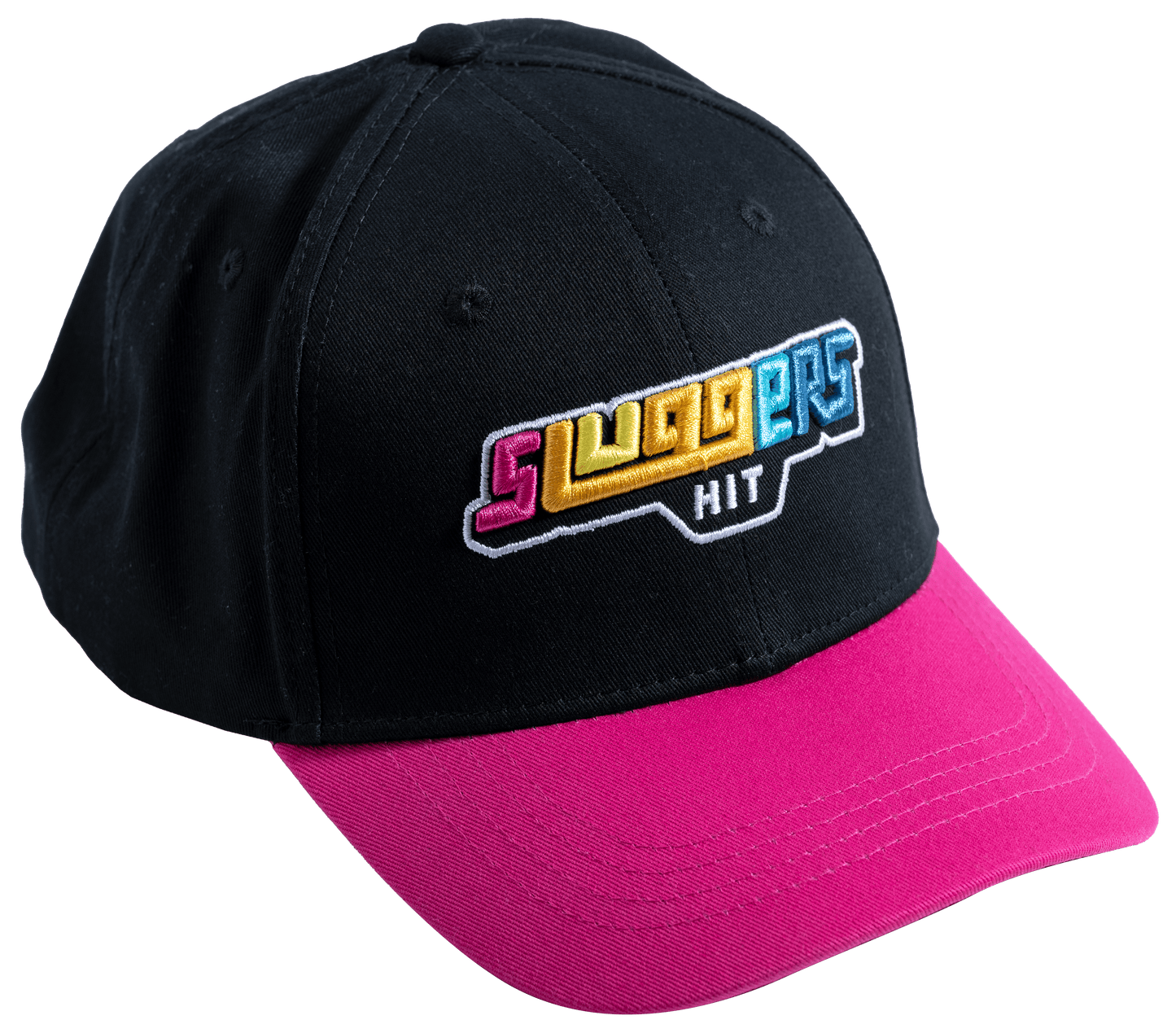 Black on Pink Sluggers Snapback