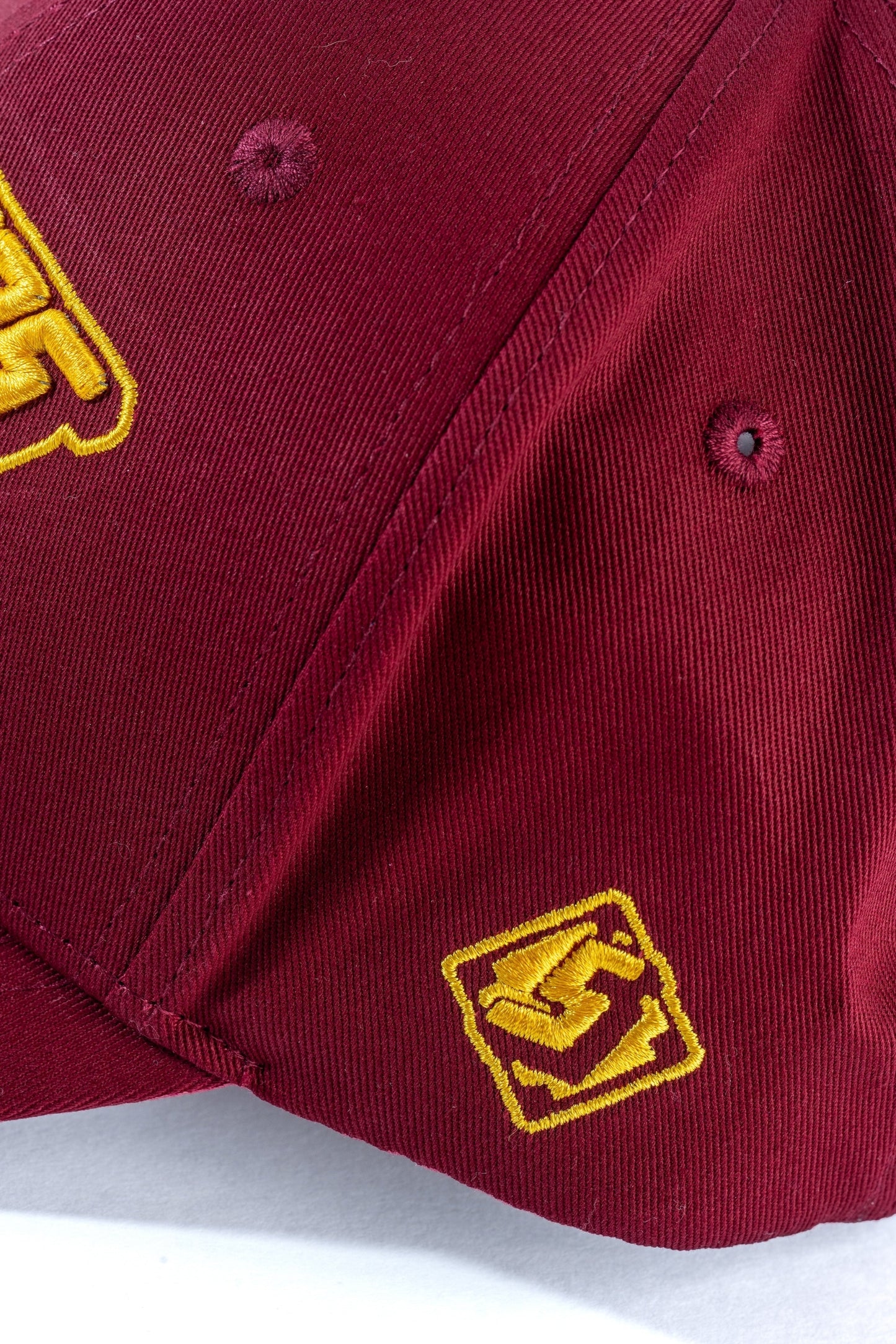 Sluggers - Hat - Burgundy Gold Logo