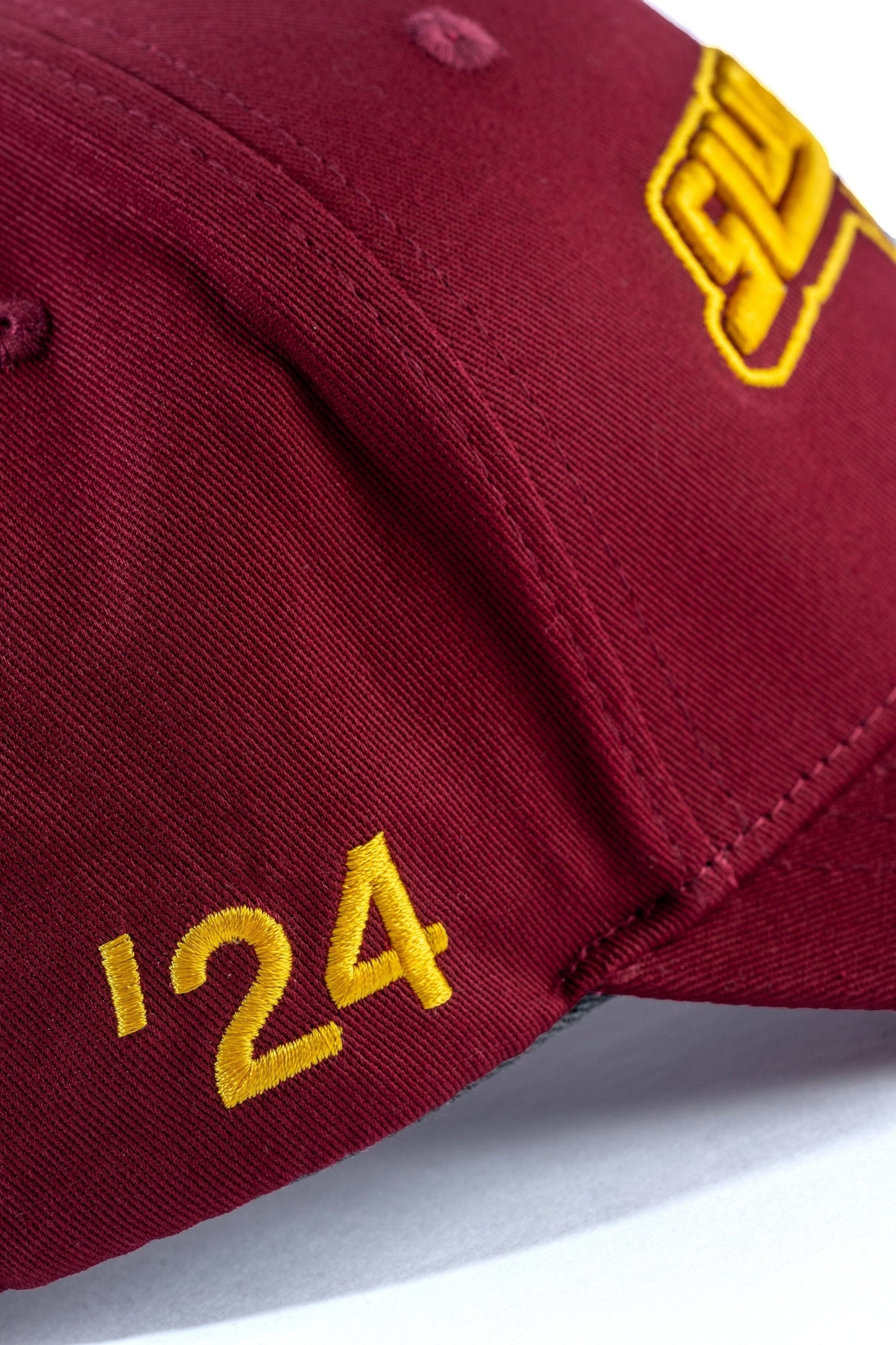 Sluggers - Hat - Burgundy Gold Logo