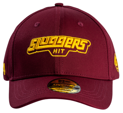 Burgundy Gold Logo Hat
