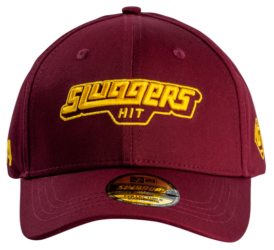Burgundy Gold Logo Hat