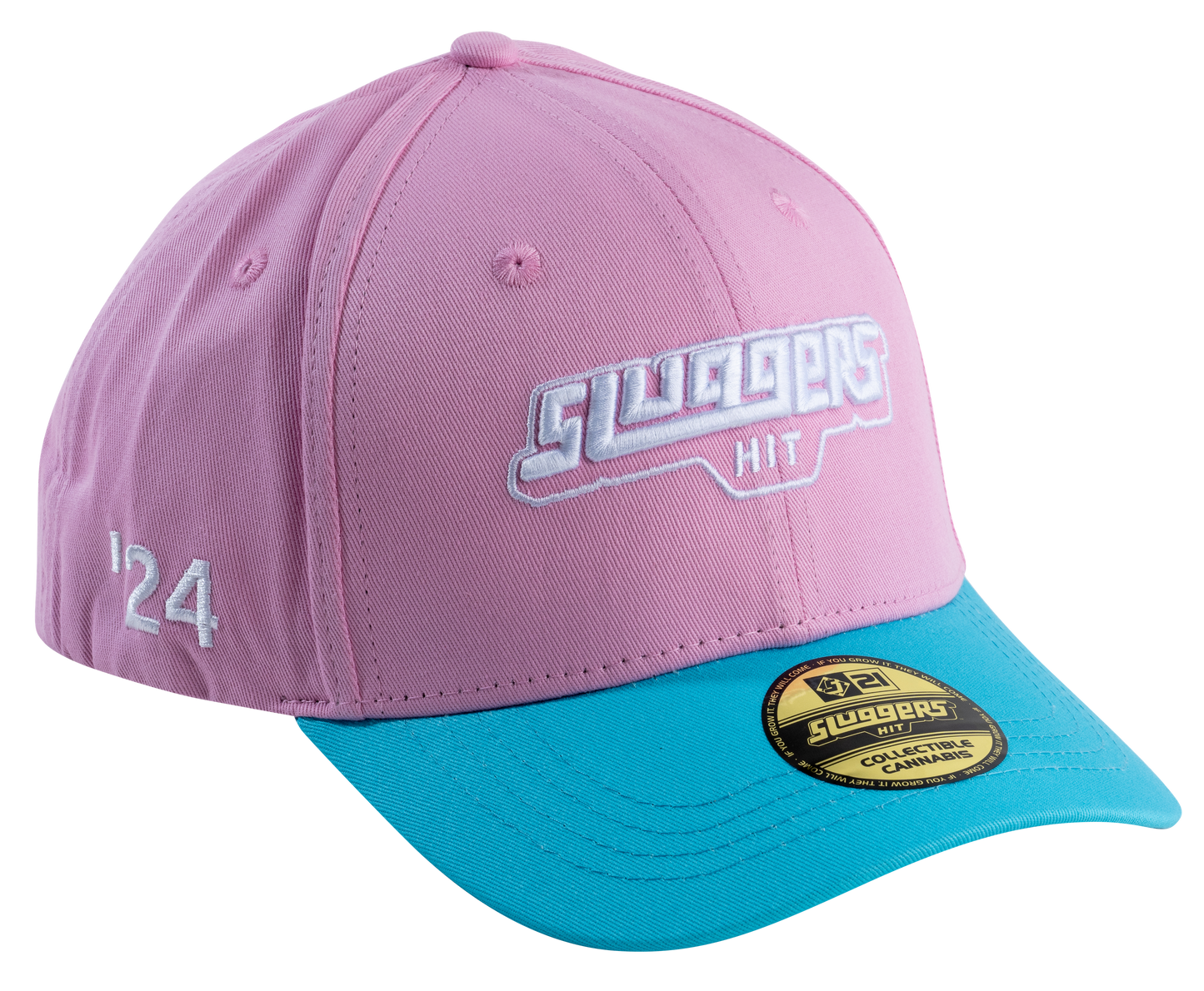 Sluggers - Hat - Bubble Bath Pink