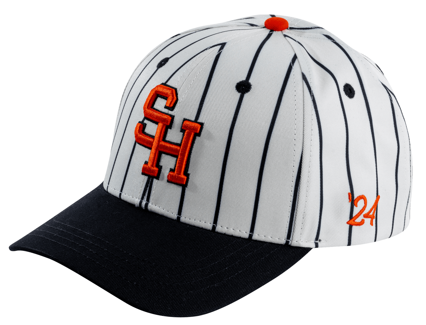 Sluggers - Hat - Orange Pinstripe