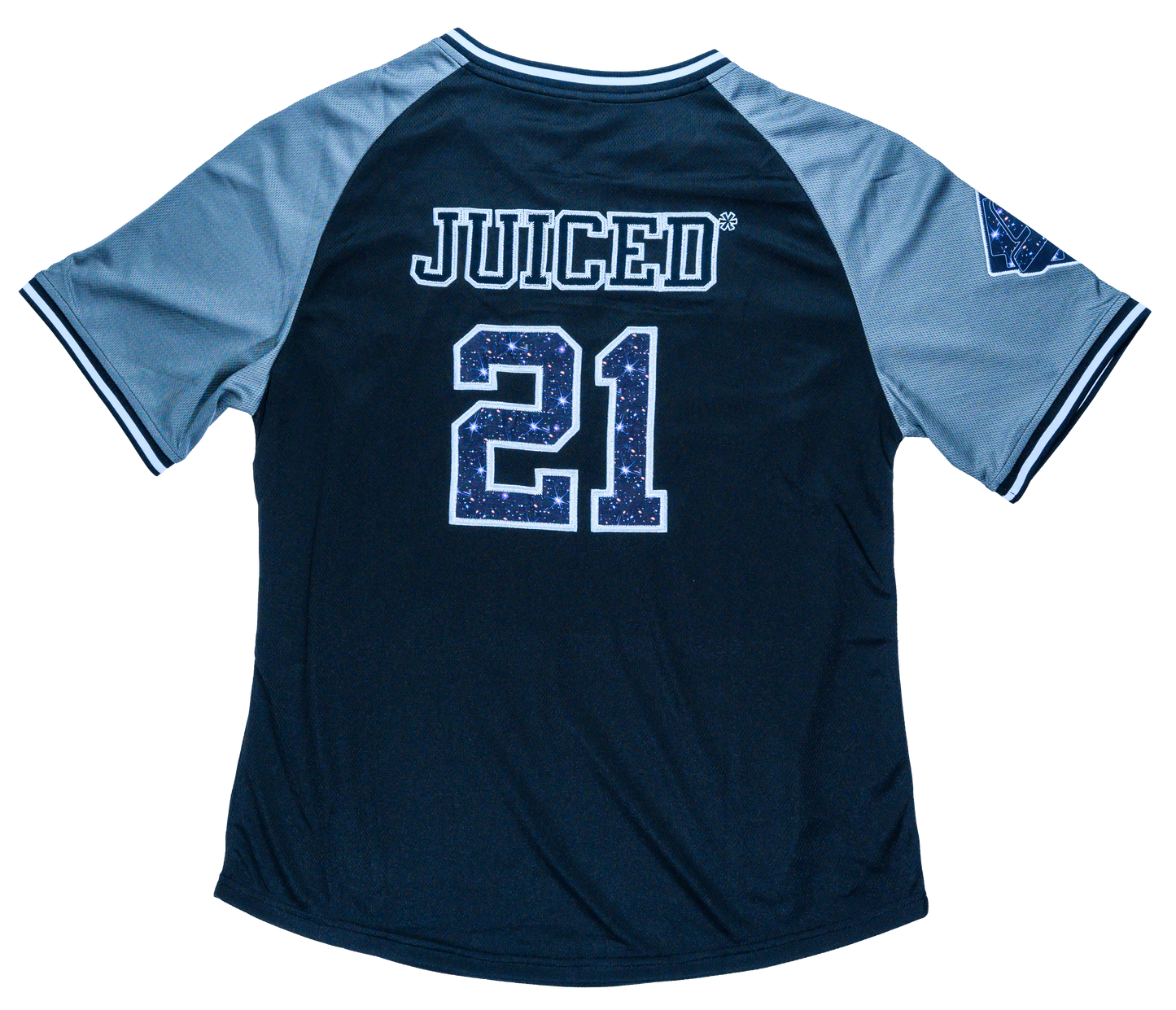 Blackout Galaxy Baseball Jersey