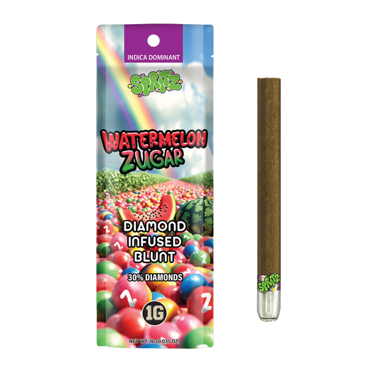 Spritz 1g Infused Blunt Watermelon Zugar Sativa