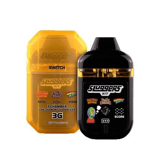 Mango Sherb x Peach Dreamz x Rainbow Runtz Vape Super Switch